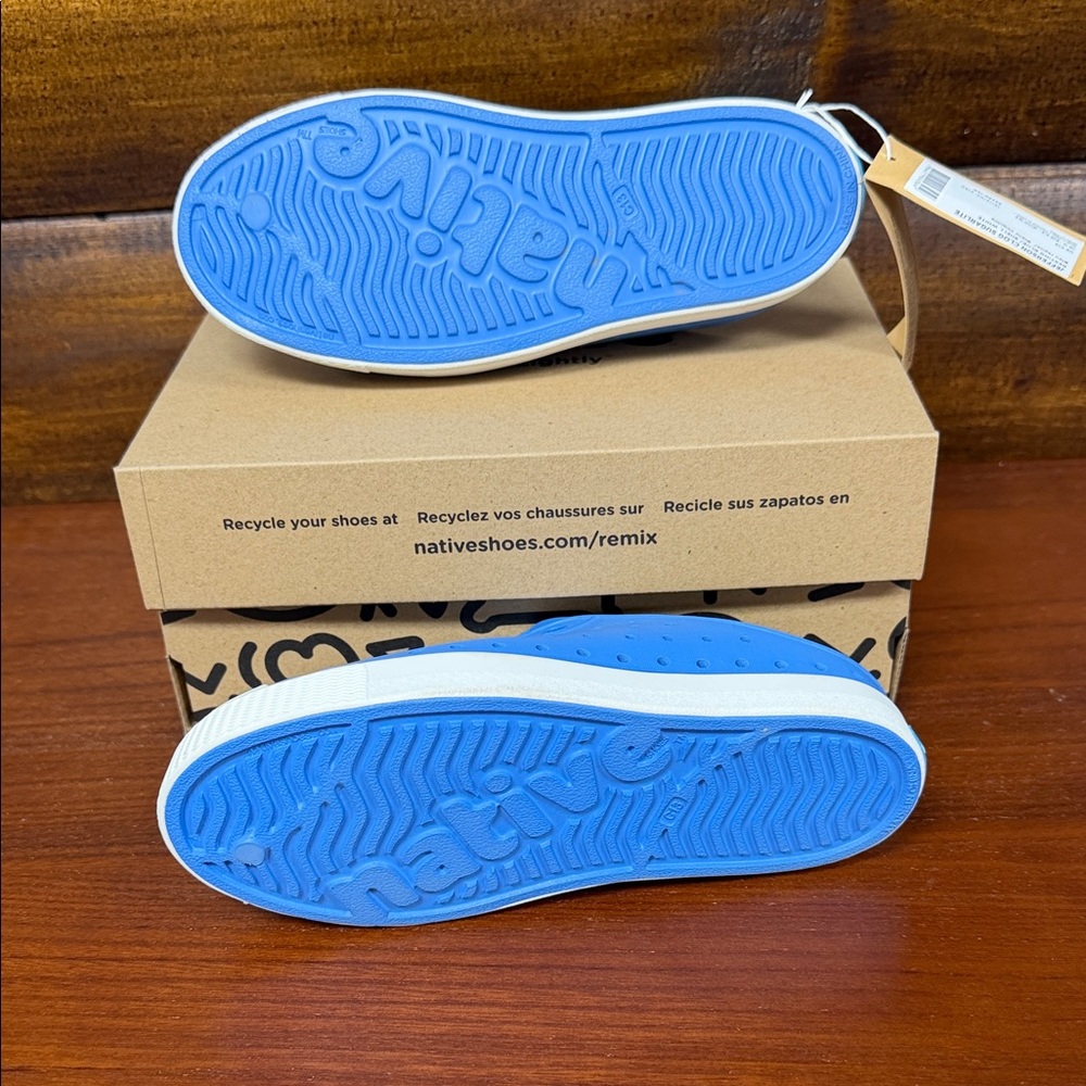 Native Kids Blue Slip-On Clogs - Picture 3 of 5